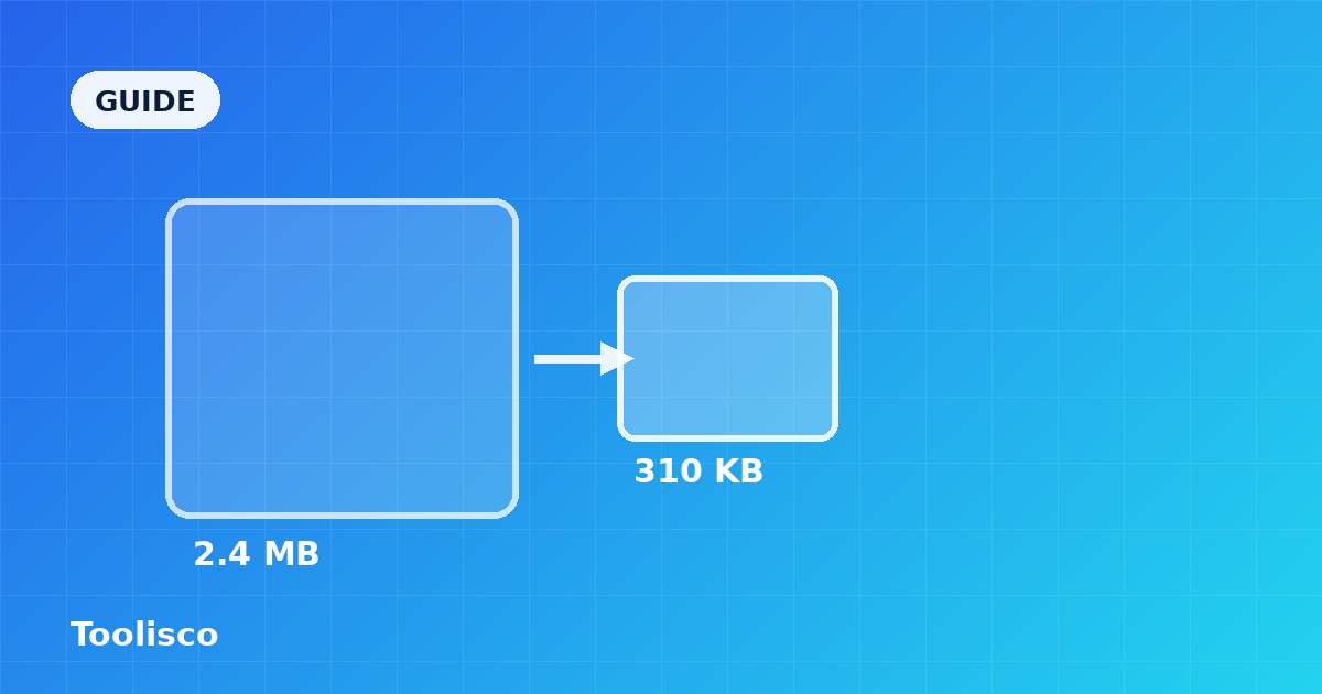 The Complete Guide to Image Compression (Without Wrecking Quality)